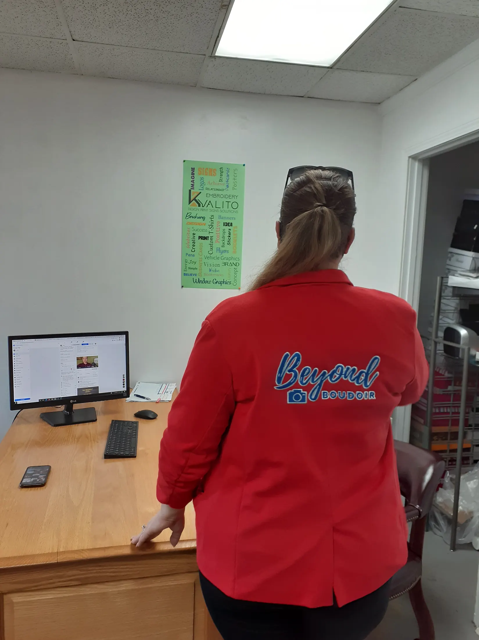 Beyond Boudoir Embroidered Blazer