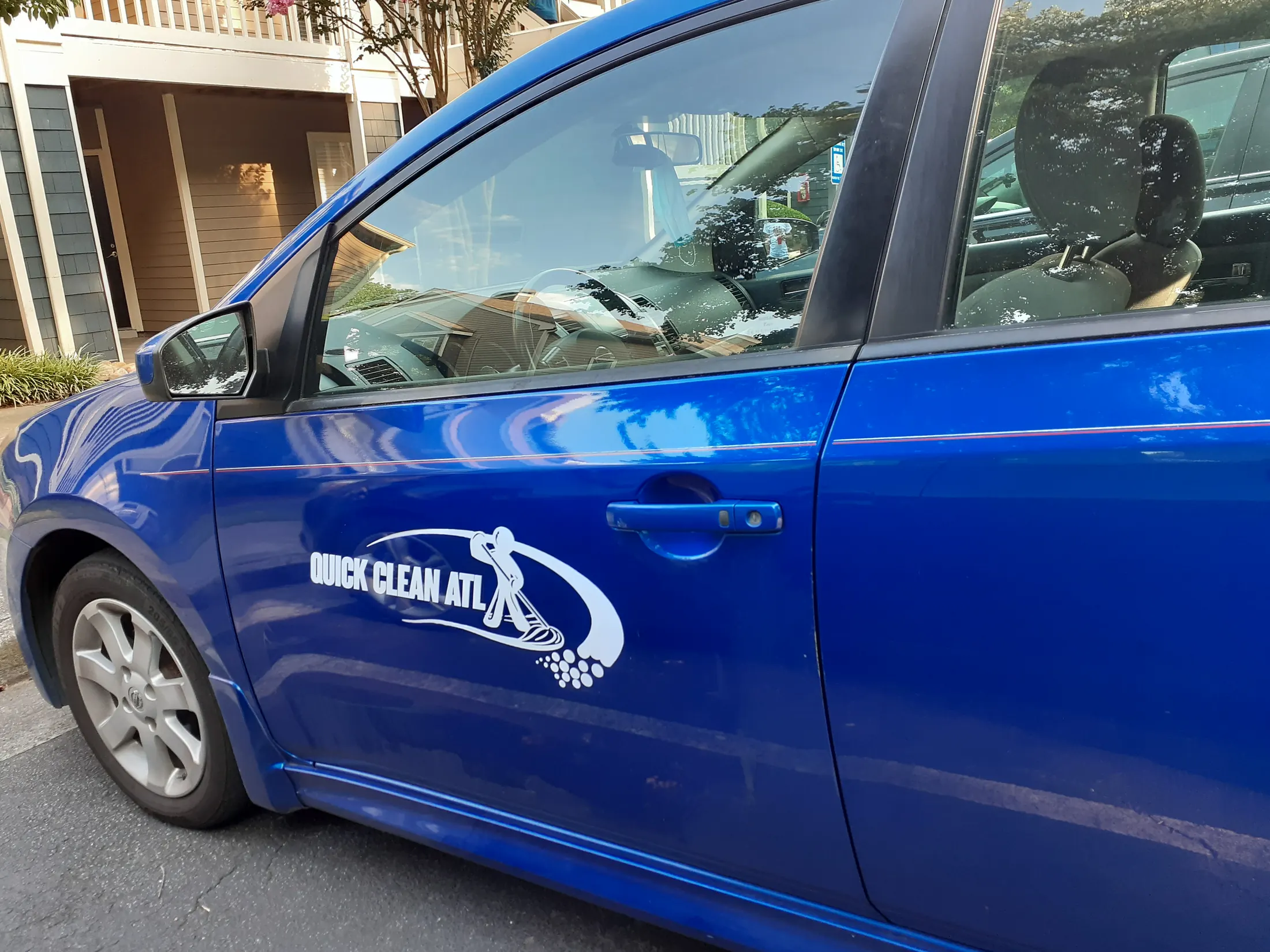 Quick Clean ATL Car Decal